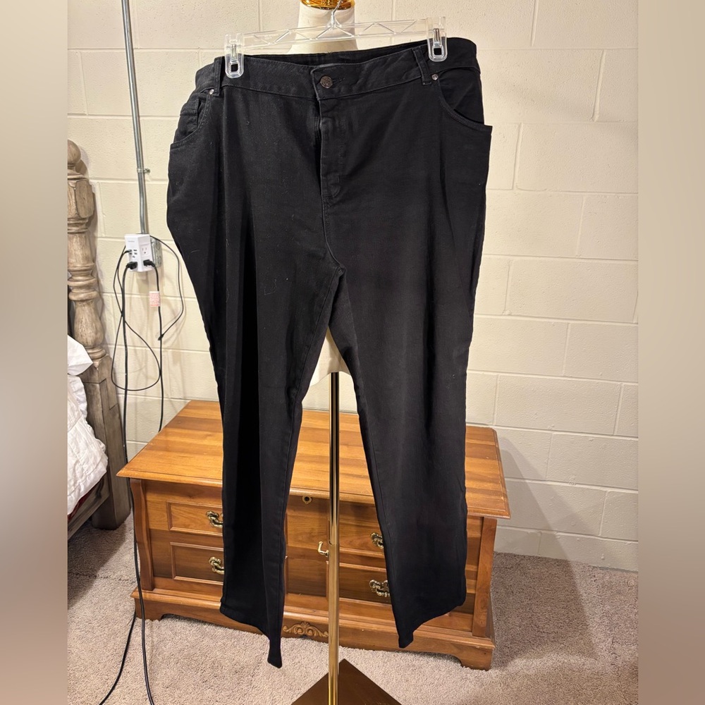 Lee Jet Black Denim Jeans